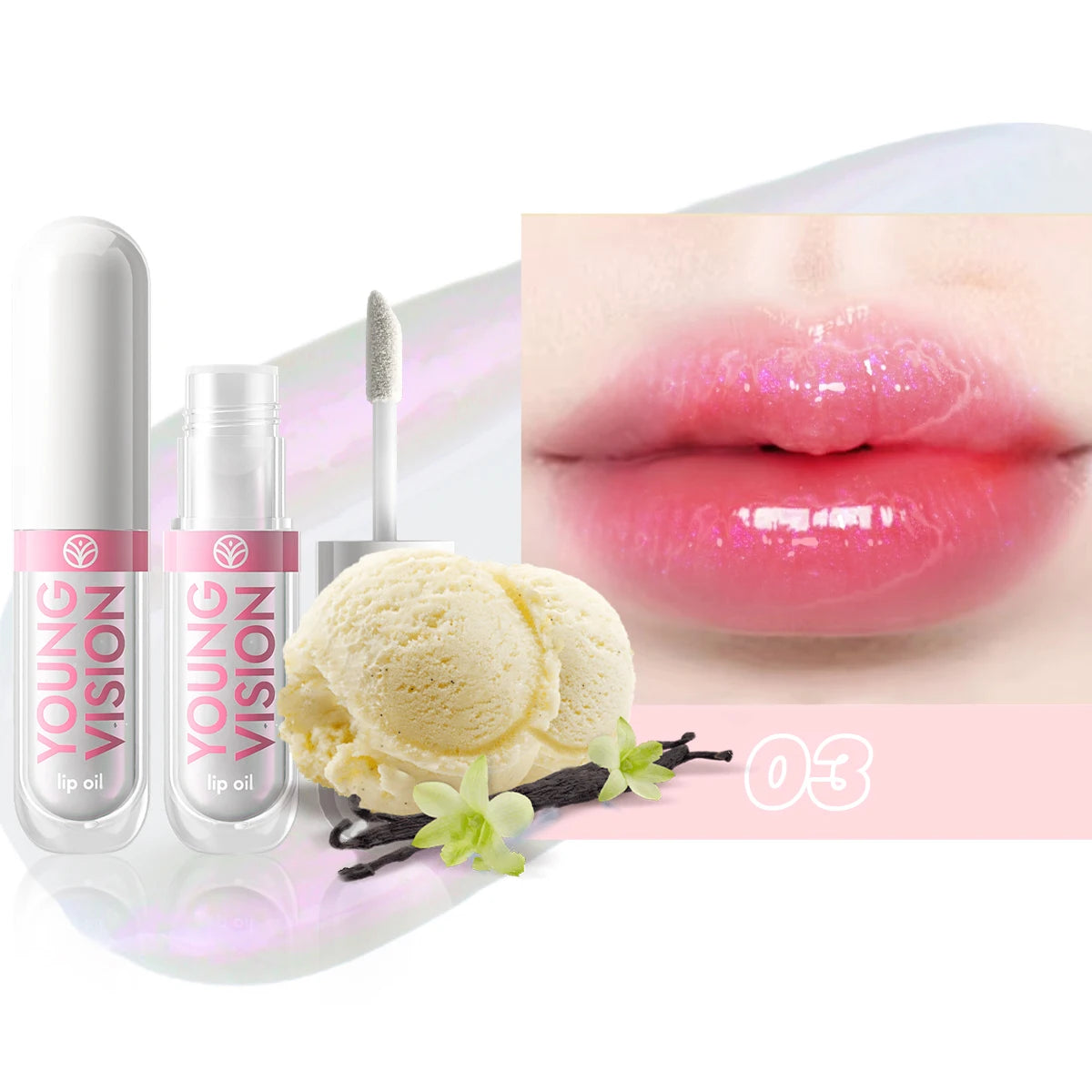 6 Color-Changing Lip Gloss  Fruity Scent Moisturizing and Long-Lasting Smooth Hydrating Temperature-Activated Lip tint - Beauty Collection Studio