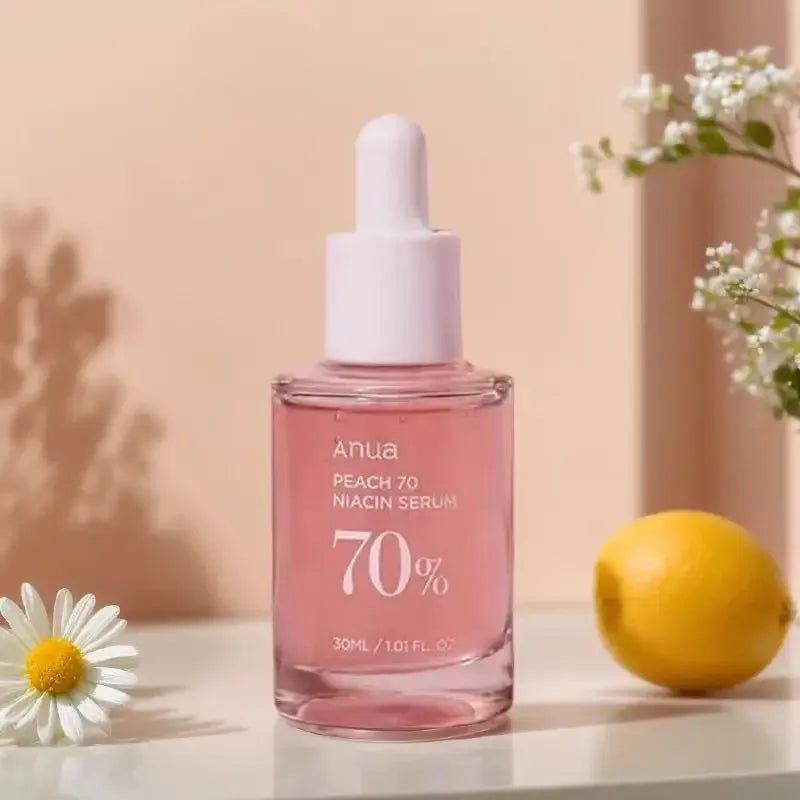 Anua Peach 70 Niacinamide Serum 30ml, Moisturizing Facial Serum, Skin Improvement, Daily Cleansing Beauty, Korean Skincare - My Vixen Vault
