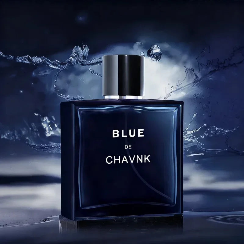 Blue de Chavnk Inspired Perfume 100ML for Men - Long Lasting Woody Aromatic & Fresh Citrus Scent, Versatile Daily Fragrance - My Vixen Vault