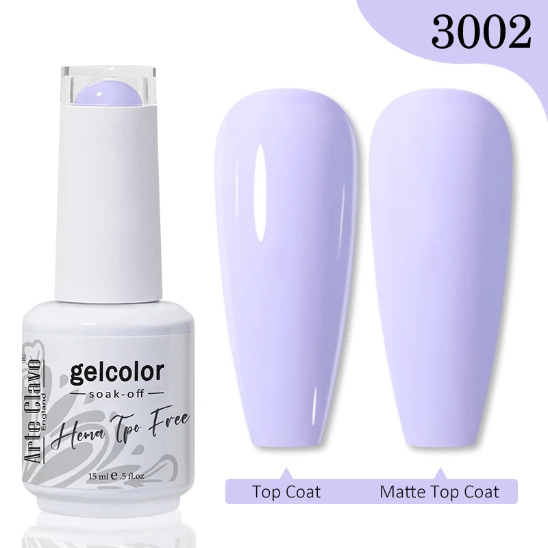 Arte Clavo Hema Free TPO Free UV Gel Nail Polish Semi-Permanent Nail Art Manicure Soak off Nail Varnish Nail Supplies - Beauty Collection Studio