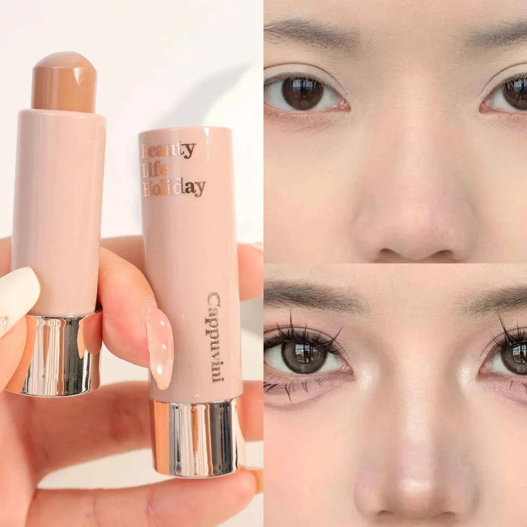 High-light Contour Shadow Stick Moisturizing Matte Concealer 3D Nose Shadow Waterproof Face Highlight Brighten Contour Makeup.