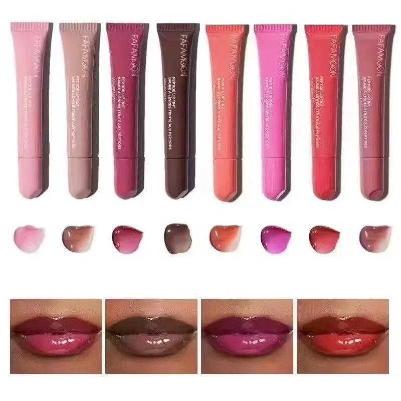 New Lip Balm Phone Case Long-lasting Lip Gloss caramel vanilla Grey Tube Cinnamon Roll Liquid Lipstick Toast Espresso Raspberry - My Vixen Vault