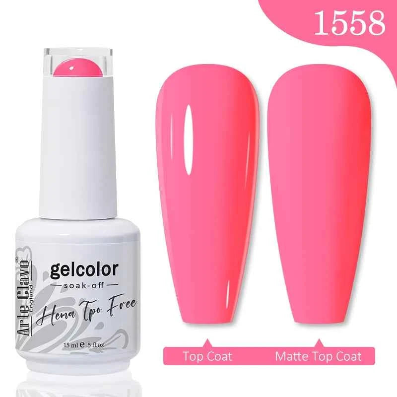 Arte Clavo Hema Free TPO Free UV Gel Nail Polish Semi-Permanent Nail Art Manicure Soak off Nail Varnish Nail Supplies