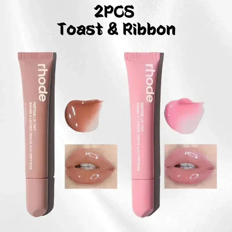 New Lip Balm Phone Case Long-lasting Lip Gloss caramel vanilla Grey Tube Cinnamon Roll Liquid Lipstick Toast Espresso Raspberry - My Vixen Vault