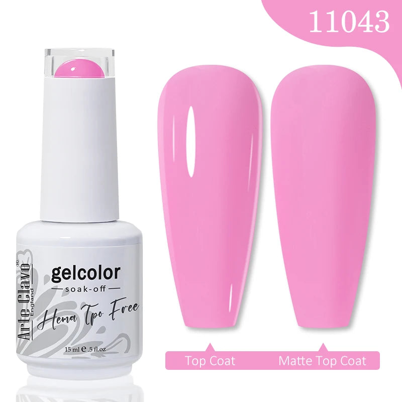 Arte Clavo Hema Free TPO Free UV Gel Nail Polish Semi-Permanent Nail Art Manicure Soak off Nail Varnish Nail Supplies - Beauty Collection Studio