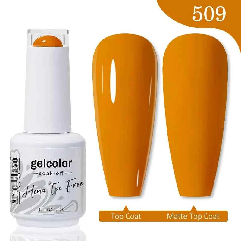 Arte Clavo Hema Free TPO Free UV Gel Nail Polish Semi-Permanent Nail Art Manicure Soak off Nail Varnish Nail Supplies