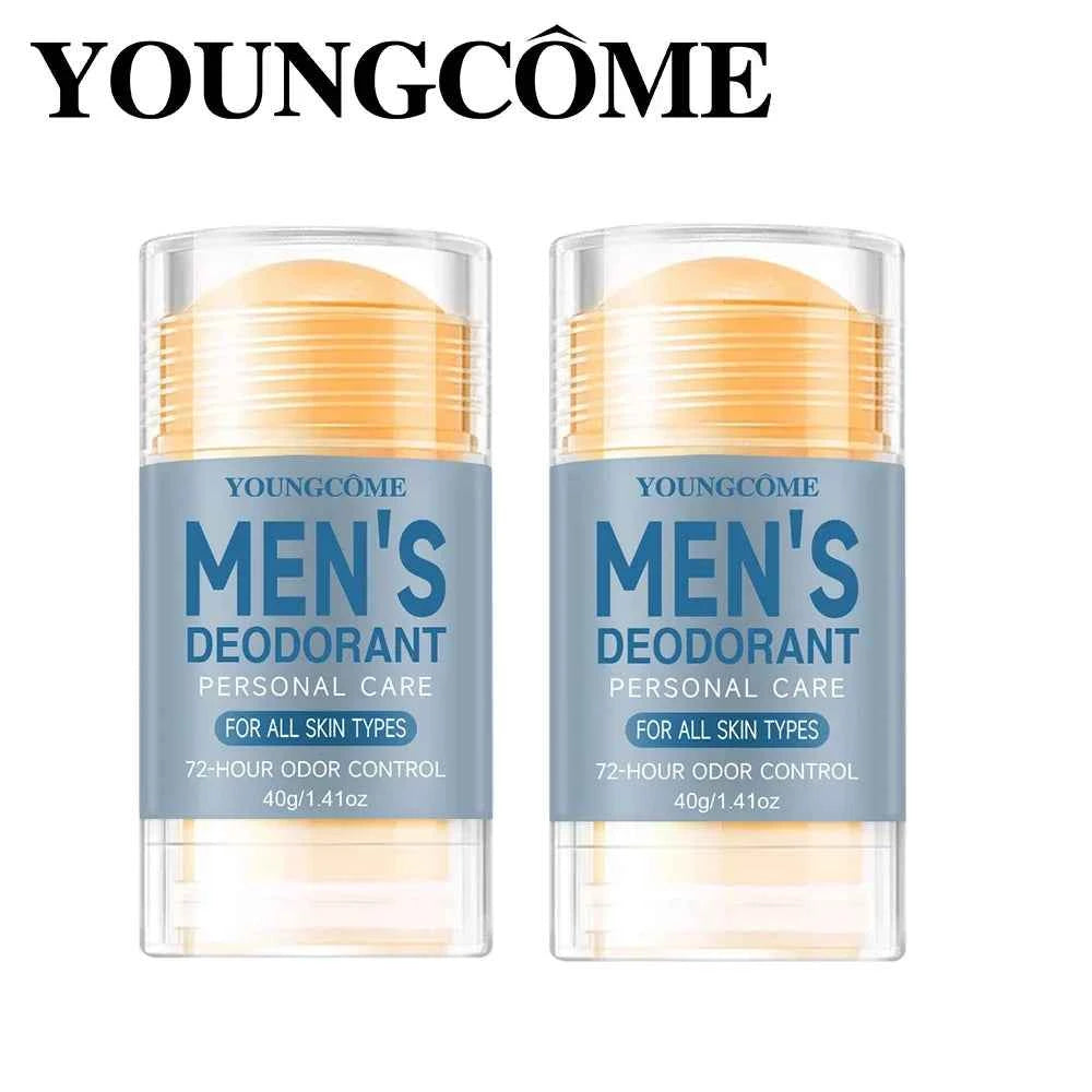 YOUNGCOME Mens Refreshing Fragrant Body Lotion Long-Lasting Deodorizing,Anti-Sweating, and Moisture Control for Hot Summer Days