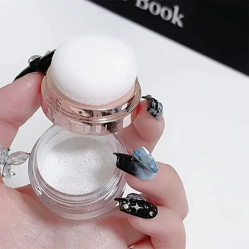 Glitter Fairy Highlight Pat Powder Bride Wedding Highlight Powder Body Glitter Powder To Create Sparkle Makeup,for Gift/Party - My Vixen Vault