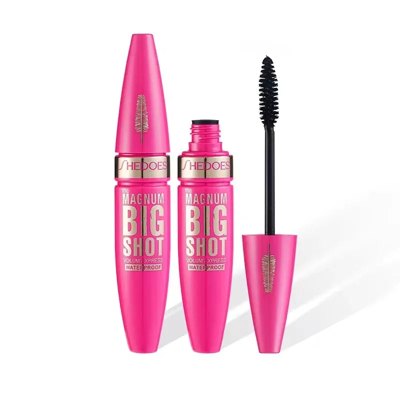 Black Thick eye black Lengthened Waterproof Sweat proof Lasting Lasting Lasting Mascara Setting Cream - My Vixen Vault