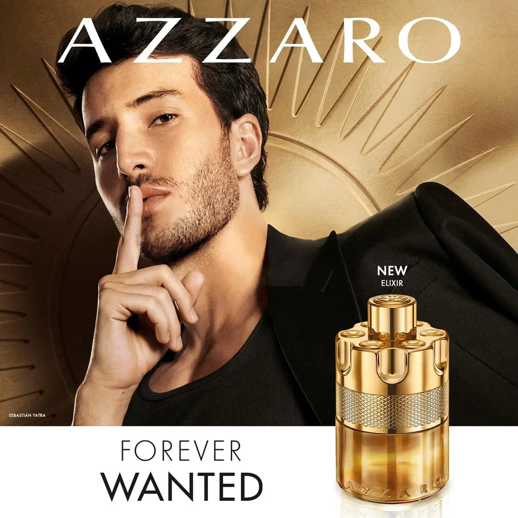 Azzaro - Forever Wanted Elixir - Mens Cologne - with Notes of Raspberry, Cardamom, and Leather Accord 100ml/ 3.4 Fl Oz - My Vixen Vault