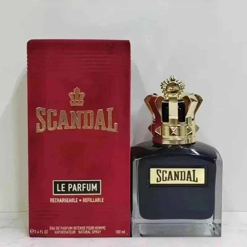 80ml/100ml Men's Eau De Parfum Long Lasting Oriental Woody Fragrance with Vetiver Tonka Leather Sandalwood for Elegant Appeal
