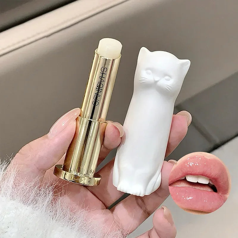 SHAQINUO Meowoqinqin Moisturizing Color Lip Balm, anti-dryness and crack fade lip lines Student Moisturizing lipstick - My Vixen Vault