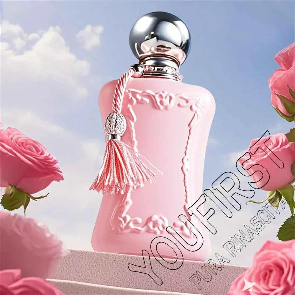 Luxury Brand Perfume Women 75ml Feminino Perfumes De Mujer Lasting Fragrances Pheromone Eau De Parfum Femme Floral Scent Spray.