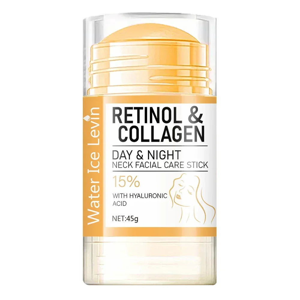 45g Retinol and Collagen Day and Night Neck Cream Facial Stick, Hydrating, Moisturizing, Non-Greasy, Easy to Absorb, Mild and Non-Irritating, Deep Absorption! - My Vixen Vault