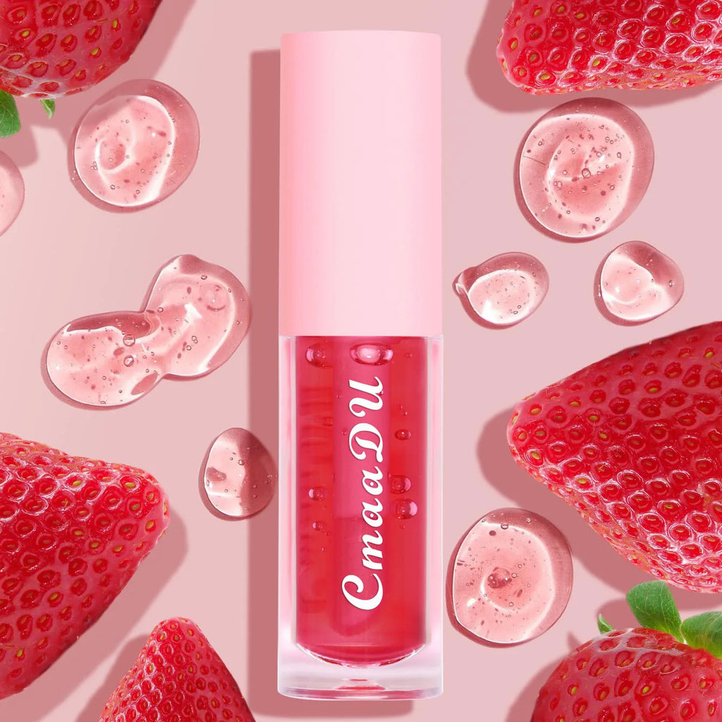 6 Color-Changing Lip Gloss  Fruity Scent Moisturizing and Long-Lasting Smooth Hydrating Temperature-Activated Lip tint - Beauty Collection Studio