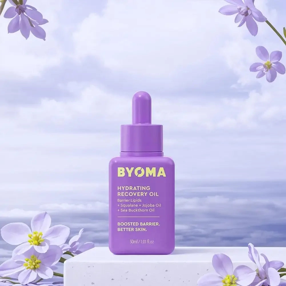 BYOMA Moisturizing Facial Oil Skincare Deep Nourishment Hydrating Repair Oil Anti Dryness Anti Sensitivity For Dry Skin - My Vixen Vault