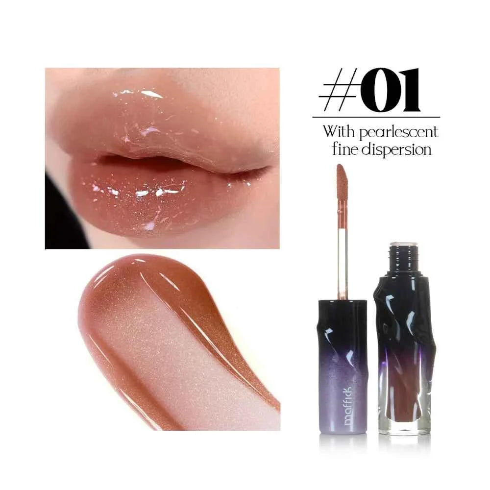7-Color Mirror Lip Gloss Moisturizing Liquid Lipstick Waterproof Long lasting Gloss Non fading Lip Gloss