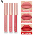 Punk Dark Plum 24H Waterproof Matte Velvet Lipgloss Makeup Long-Lasting Non-stick Cup Lip Glaze Nude Liquid Lipstick Cosmetics - My Vixen Vault