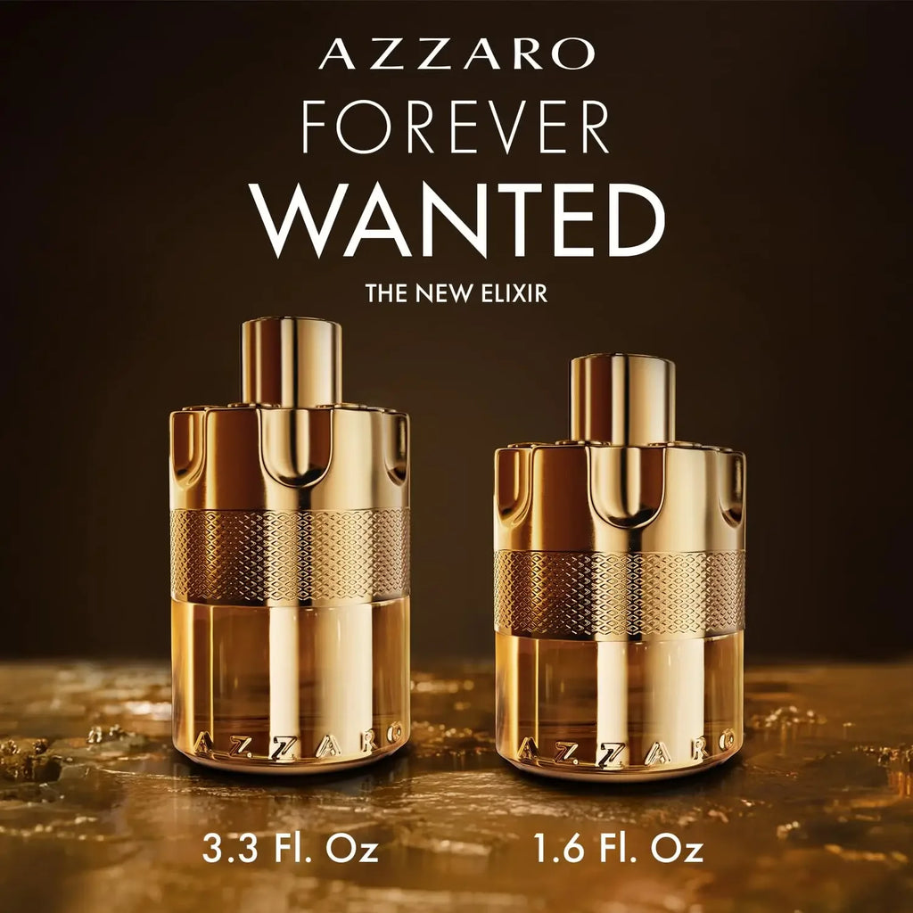 Azzaro - Forever Wanted Elixir - Mens Cologne - with Notes of Raspberry, Cardamom, and Leather Accord 100ml/ 3.4 Fl Oz - My Vixen Vault