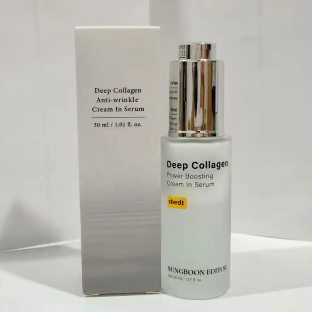 Sungboon Editor Deep Collagen Anti-Wrinkle Serum Hydrating And Moisturizing Double Serum Improves Fine Lines And Skin Elasticity - My Vixen Vault