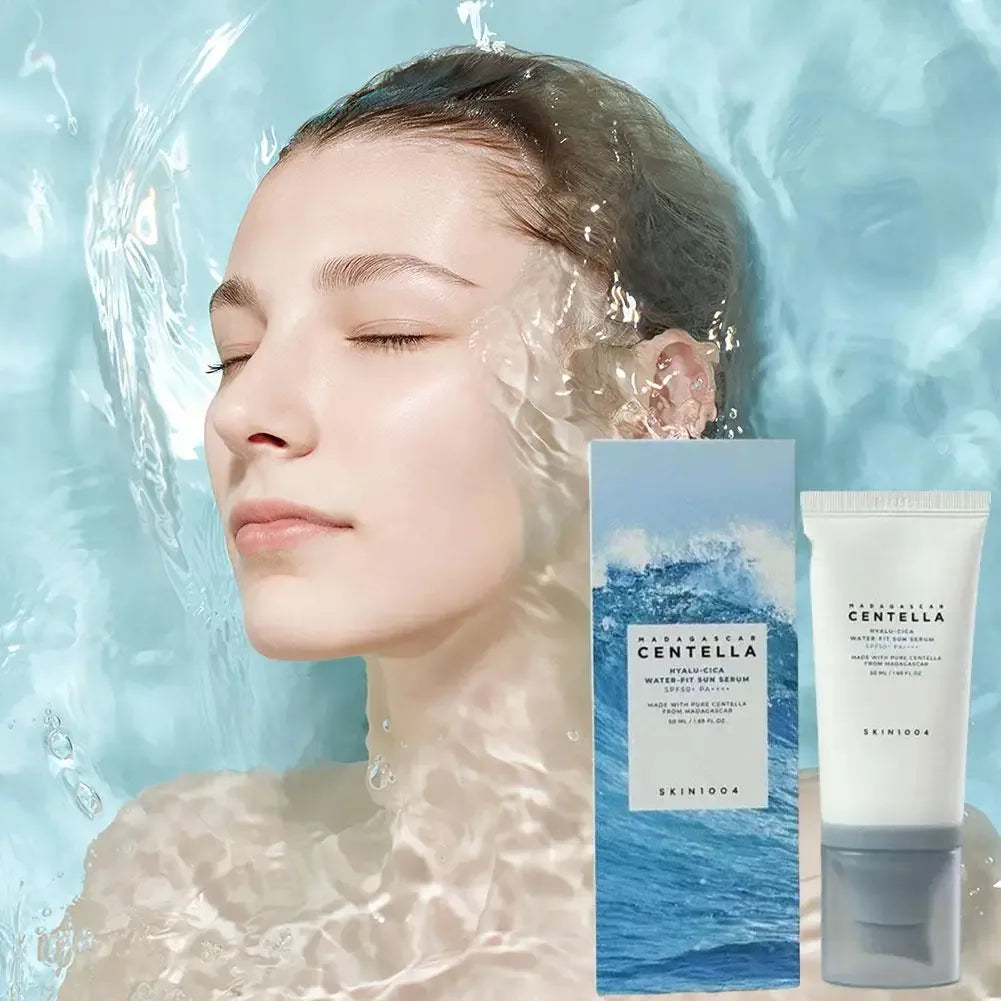 50ml Korean SKIN1004 Water-Sensing Sunscreen Hyaluronic Centella Niacinamide Sensitive Skin Waterproof Skin Care - My Vixen Vault