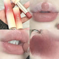 Nude Coffee Waterproof Velvet Lipstick Easy To Wear Long-lasting Lipstick Matte Lip Glaze Non-stick Cup Makeup Lip Tint Cosmetic.