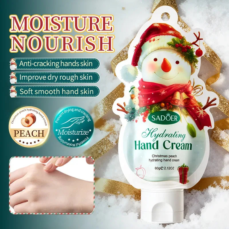 Rice Hand Cream Volumizing Rejuvenating Nourishing Moisturizing Refreshing Non-Greasy Hand Care Cream 30g - My Vixen Vault