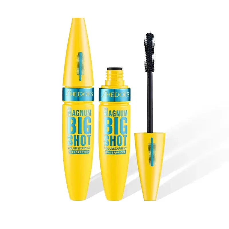 Black Thick eye black Lengthened Waterproof Sweat proof Lasting Lasting Lasting Mascara Setting Cream - My Vixen Vault