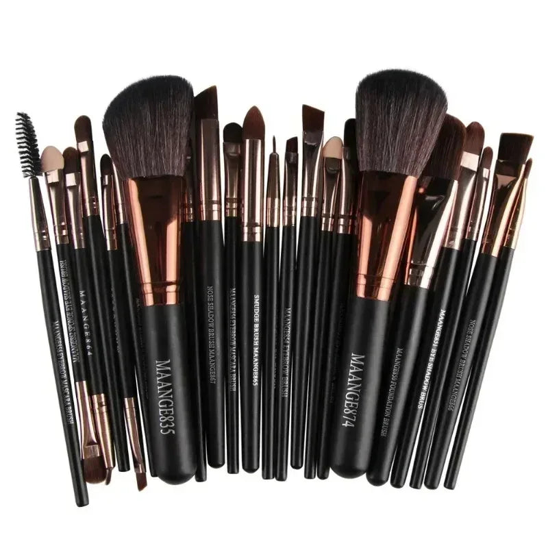 3/13/22pcs Professional Makeup Brushes Tools Set Make Up Brush Tools Kits for Eyeshadow Eyeliner Cosmetics Brushes Maquiagem - My Vixen Vault