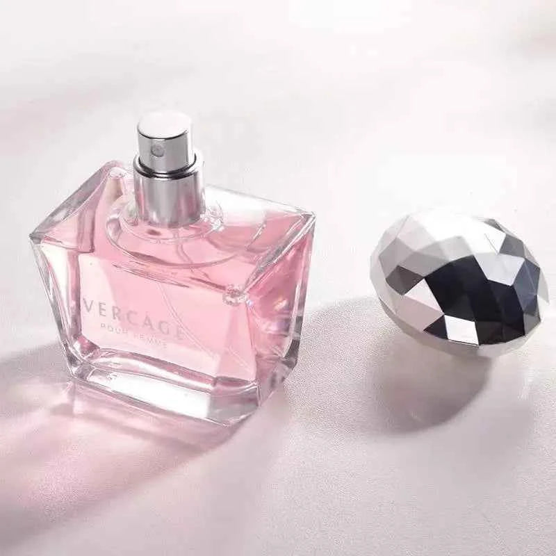 50ML Osmanthus Peony and Pomegranate Fragrance Perfume for Women Crystal Diamond Series Light and Elegant Scent Parfum.
