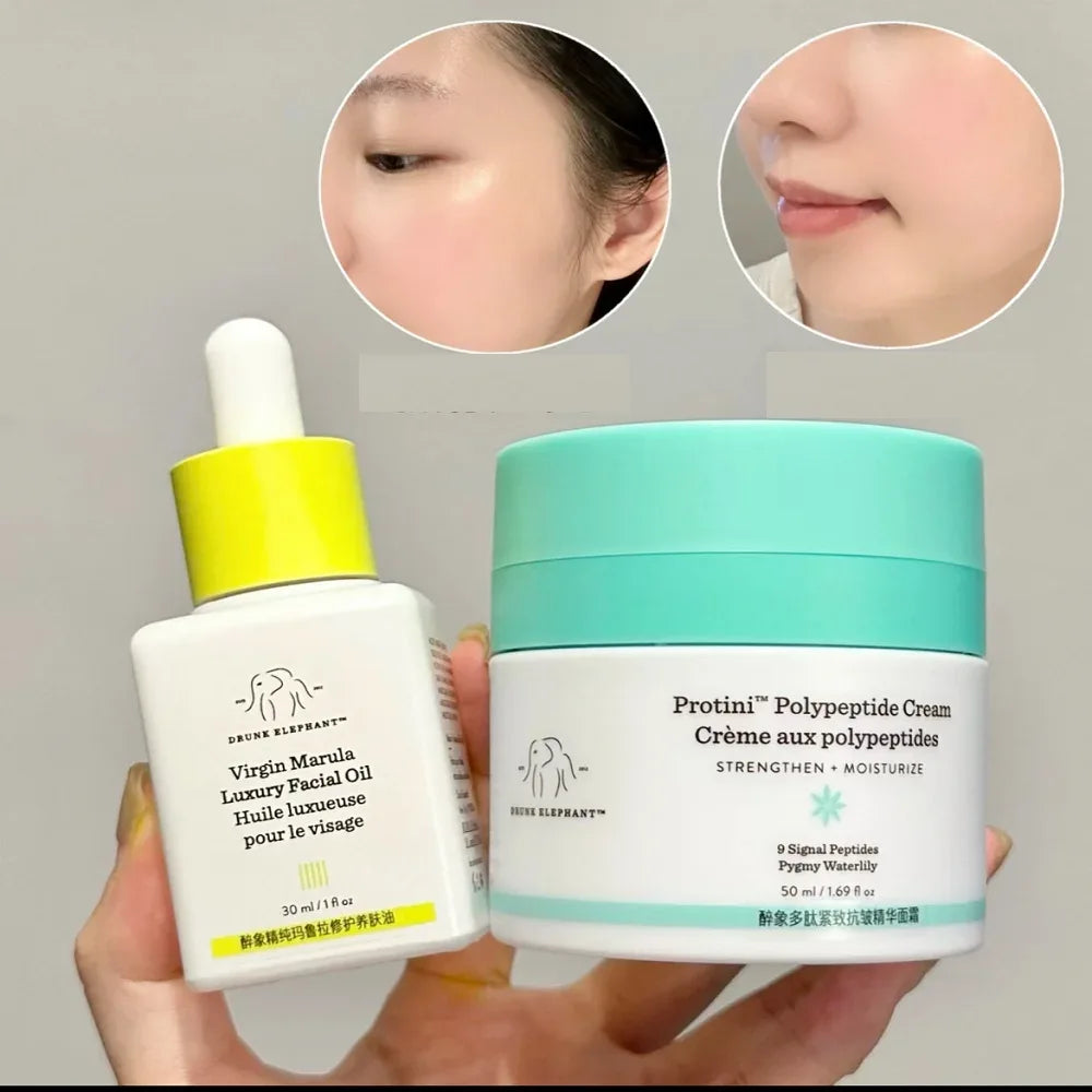 NEW Face Skin Care Lala Retro Whipped Cream Polypeptide Protein Strengthen Moisturize Primer Hydrating Face Cream Skin Car...