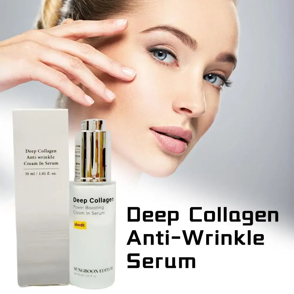 Sungboon Editor Deep Collagen Anti-Wrinkle Serum Hydrating And Moisturizing Double Serum Improves Fine Lines And Skin Elasticity - My Vixen Vault