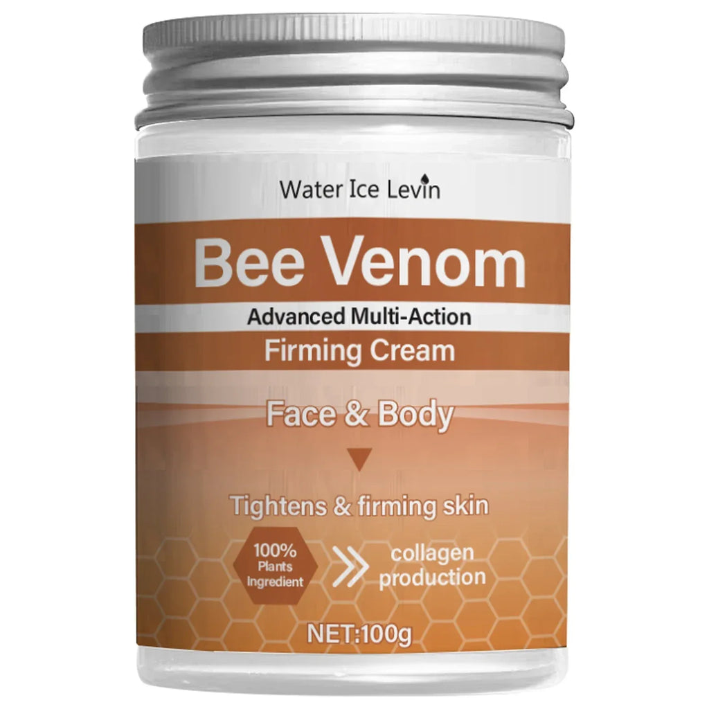 Bee Venom Firming Abdominal Cream - Plant-Based, Moisturizing and Moisturizing Contains Hyaluronic Acid Suitable for All Skin Types, Gentle for Sensitive Skin, Turmeric Skin Care - My Vixen Vault