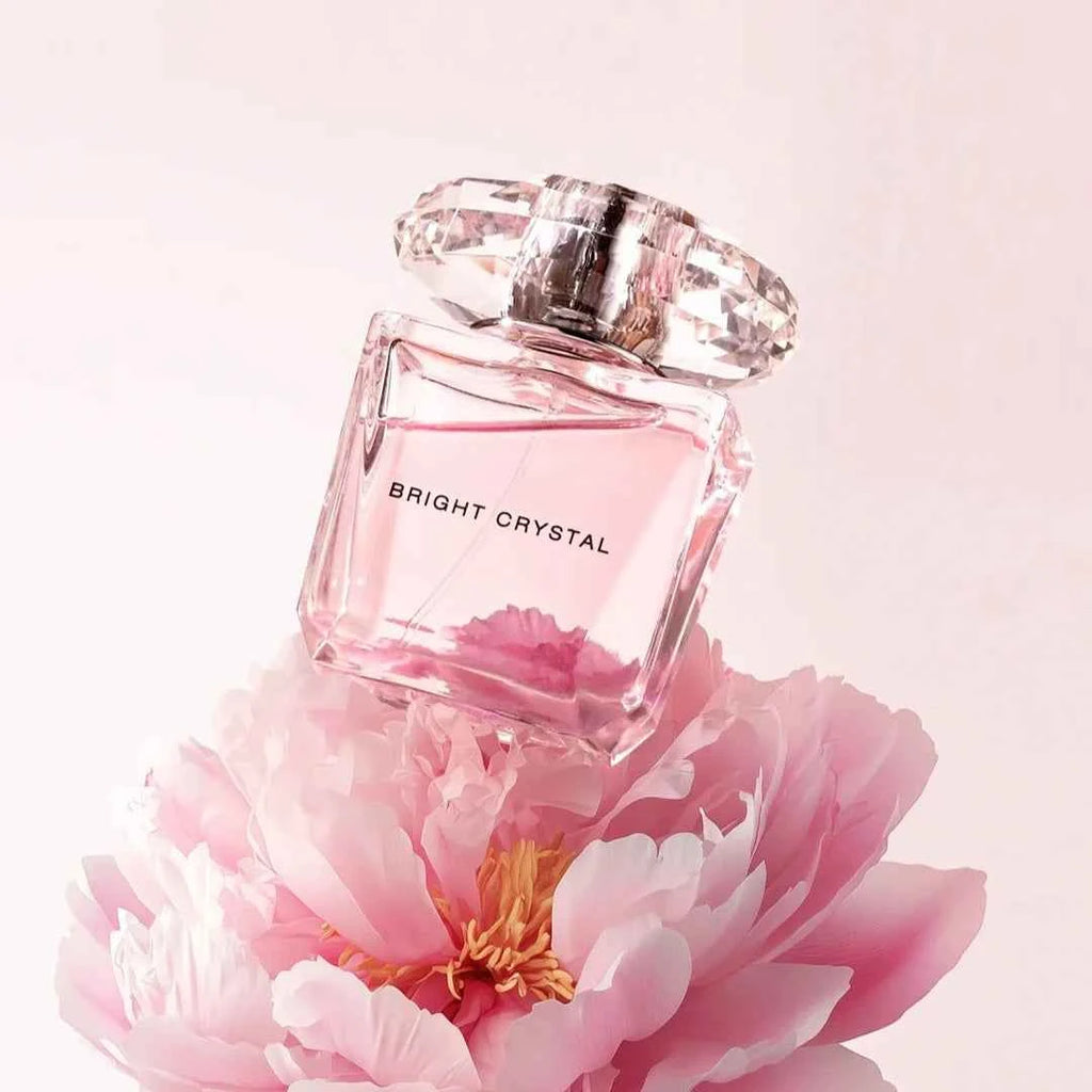 Crystal Diamond Bottle Perfume 90ML for Women - Long Lasting Elegant Floral Scent, Romantic & Light Fragrance Perfect for Dating