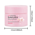 Sakura Essence Cream,Cherry Blossom Facial Moisturizer for Dry & Rough Skin,Anti Aging Face Lifting Nourishing Repair Collagen