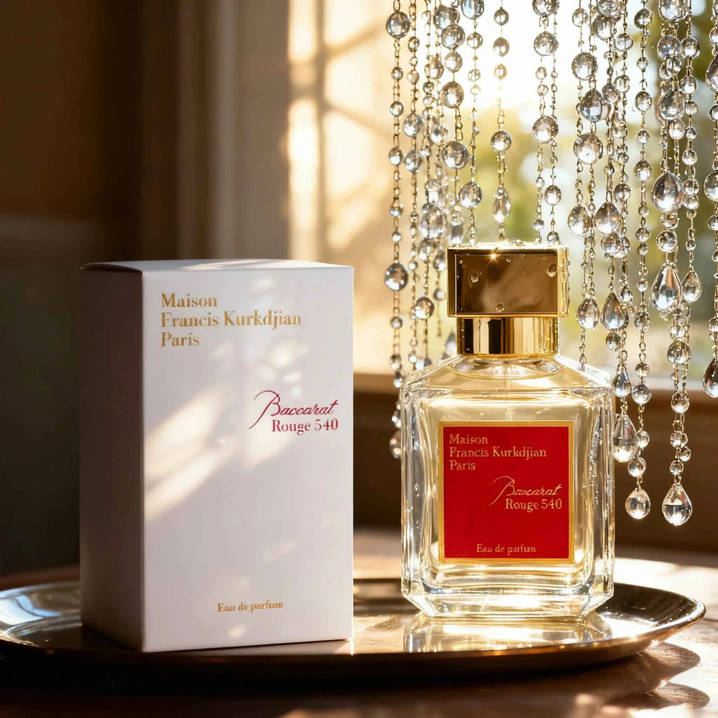 Baccarat Rouge 540 eau de toilette - original and lasting perfume for women, perfect holiday gift, suitable for daily use.