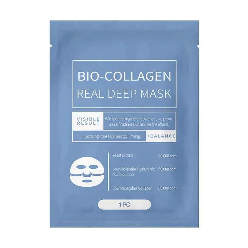 1/3/5/10PCS Bio Collagen Face Mask Anti Wrinkle Fade Face Fine Line Lift Firm Skin Anti-Aging Brighten SkinCare Korean Cos...