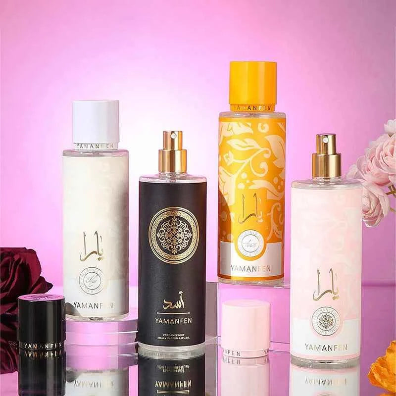 Quicksand Body Mist With Rose & Fruity Scent, Gilded Shimmering Body Spray Lasting Fragrance Moisturizing Skin Perfume For Women