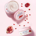 Red Pomegranate Pomegranate Seed Scrub Body Full Body Exfoliating Bath Salts Body Care - My Vixen Vault