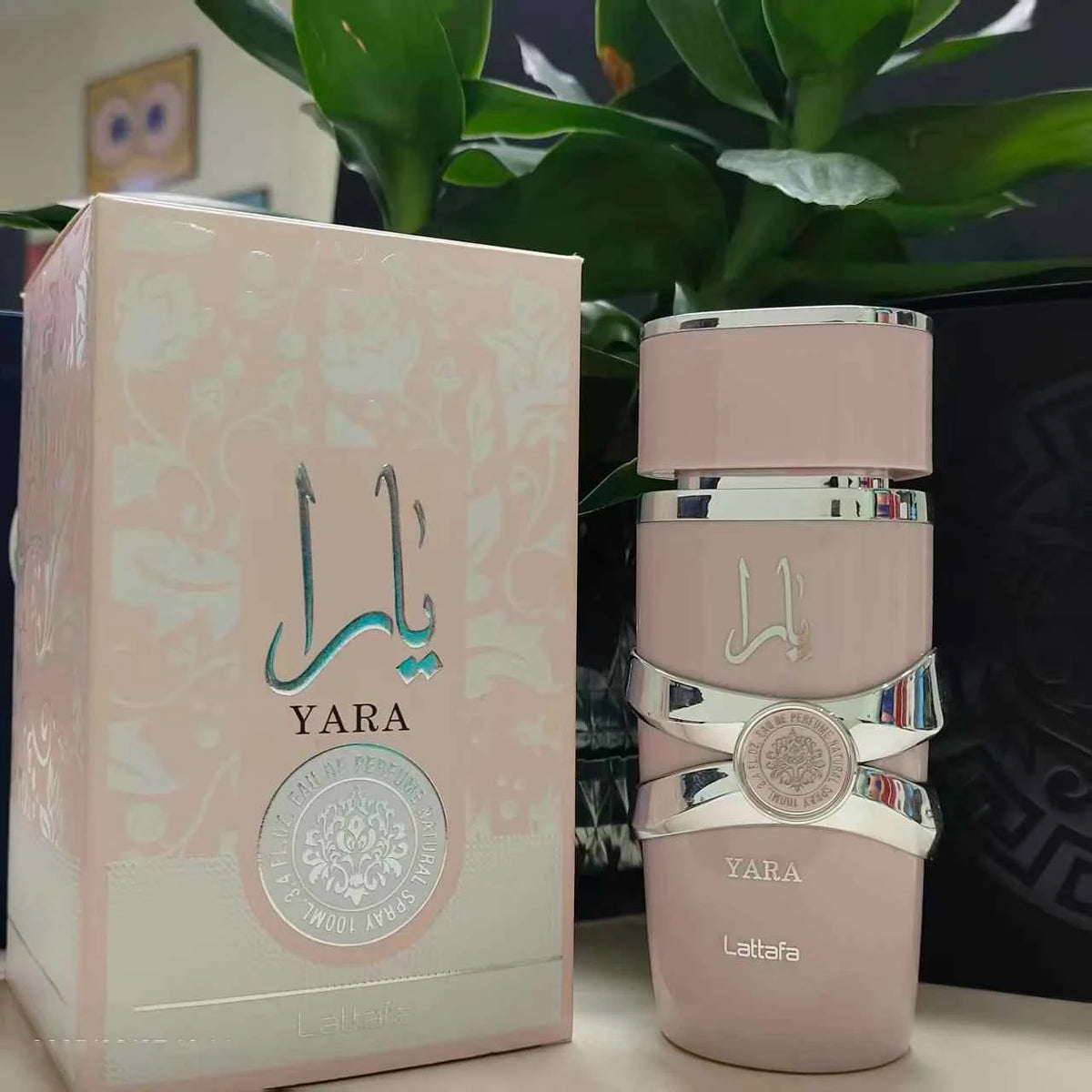 Lattafa Yara Vanilla Gourmand Fruity Floral Eau De Parfum Long-Lasting Fragrance for Women 3.40 Ounce 100 Ml