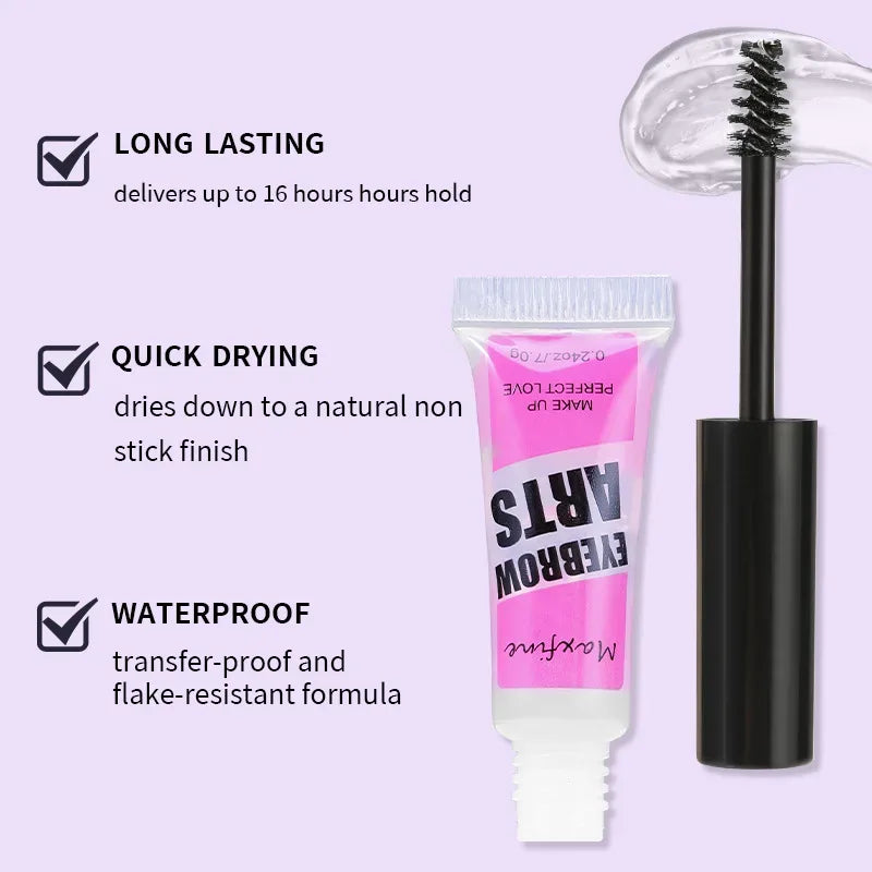Eyebrow Gel Long-lasting Fixed Eyebrow Waterproof Quick-dry Hose Transparent Eyebrow Gel Makeup Eye Makeup - My Vixen Vault
