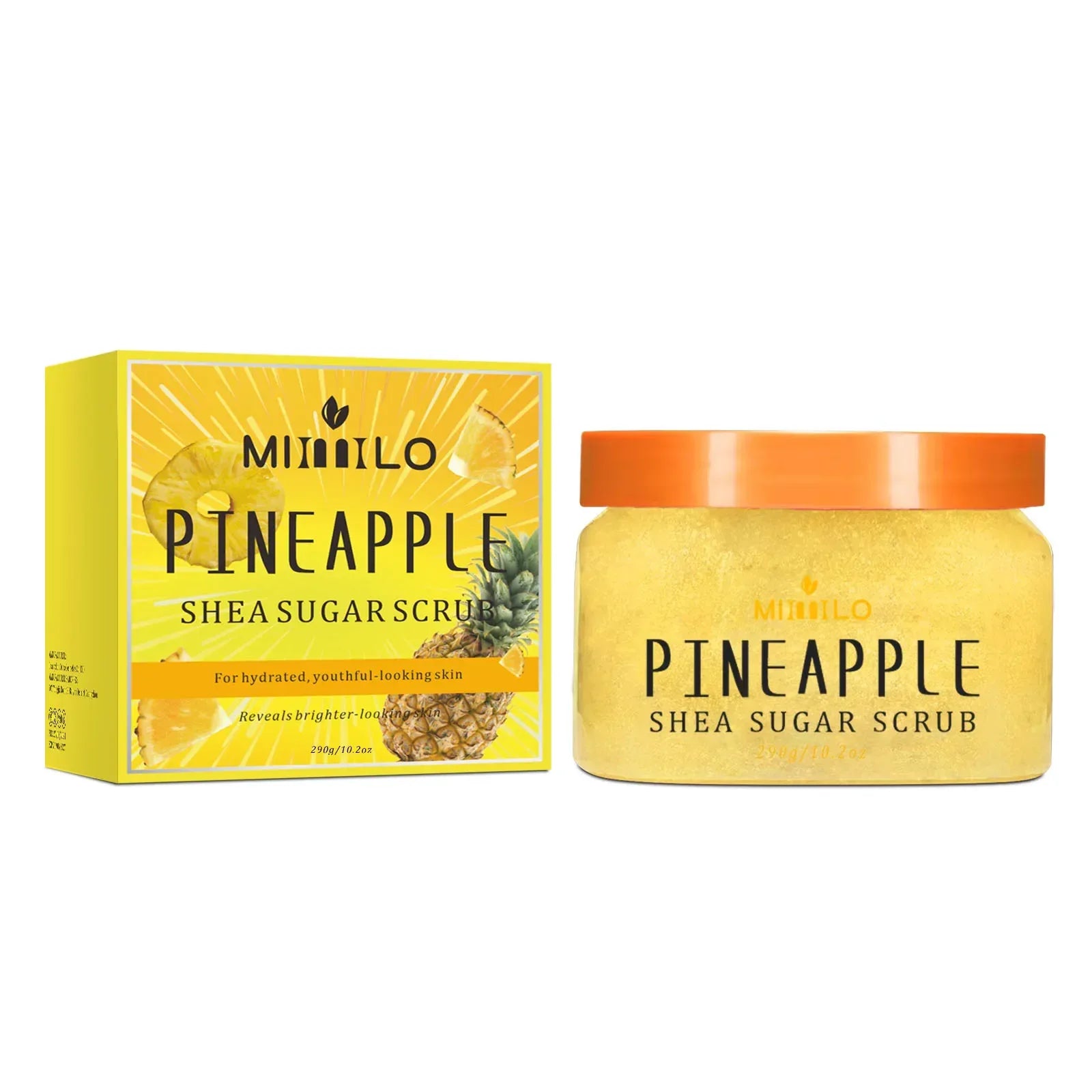 SHEA SUGAR SCRUB, exfoliating scrub, smooth and beautiful skin, moisturizing and nourishing care, can be used on the whole body.