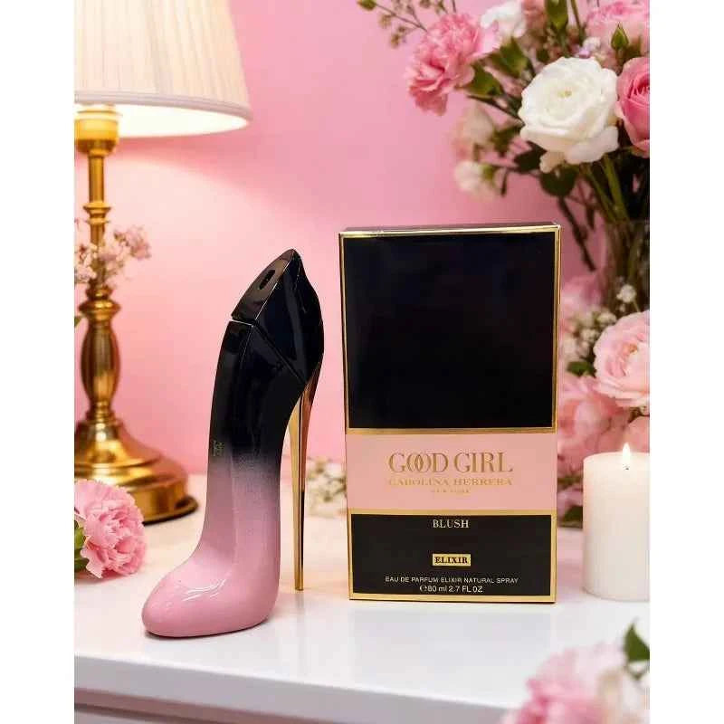 Good Girl Blush Elixir Eau de Parfum by Carolina Herrera for Women - 2.7 oz EDP Spray 80ml Lasting Perfume Makeup.
