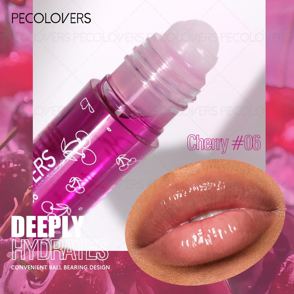 Moisturizing Lip Oil Jelly Strawberry Tinted Capsule Liquid Lip Blam Waterproof Transparent Color Lip Oil - Beauty Collection Studio