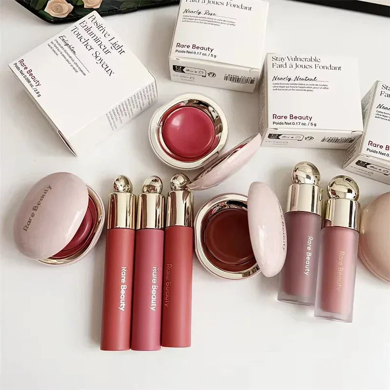 BlushLuxe: Soft Pink Matte Elastic Glow Blusher - My Vixen Vault