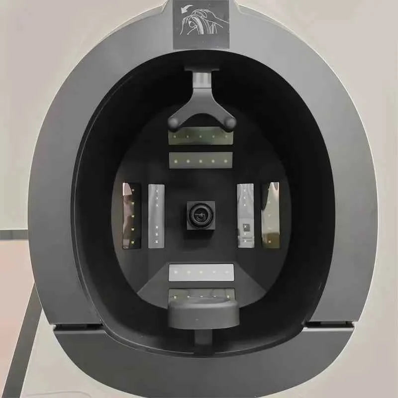 AISIA Q1 3D Facial Skin Analyzer Machine 15.6 inch Skin Analyzer Facial Machine 8 Light Spectrum Skin Analysis Scanner