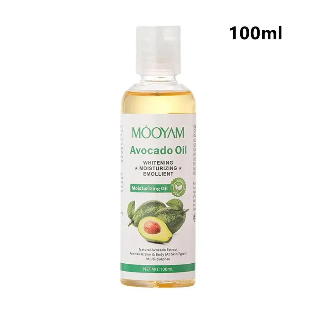 Face Body Coconut Argan Jojoba Castor Avocado Massage Oil Shrink Pore Firming Skin Face Oil Deep Relaxate Skincare Body Oil - My Vixen Vault