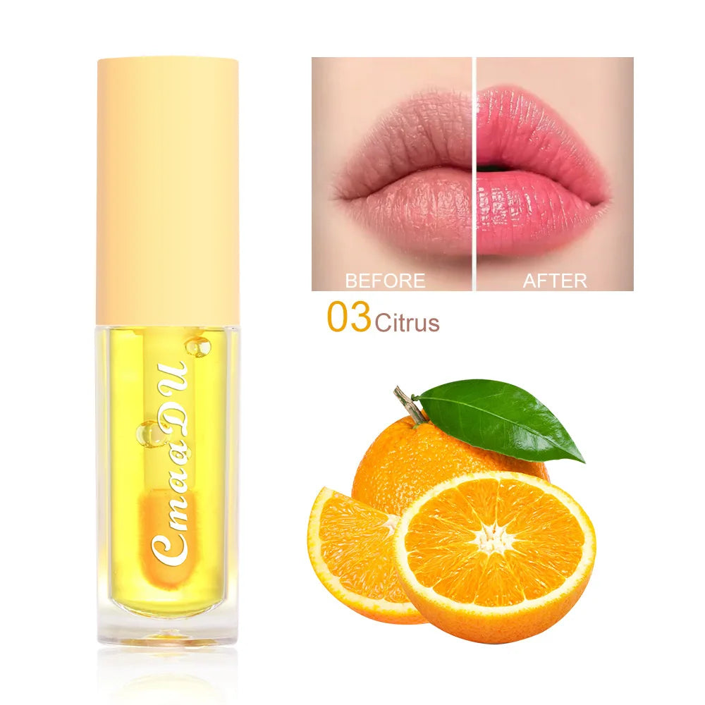 6 Color-Changing Lip Gloss  Fruity Scent Moisturizing and Long-Lasting Smooth Hydrating Temperature-Activated Lip tint - Beauty Collection Studio