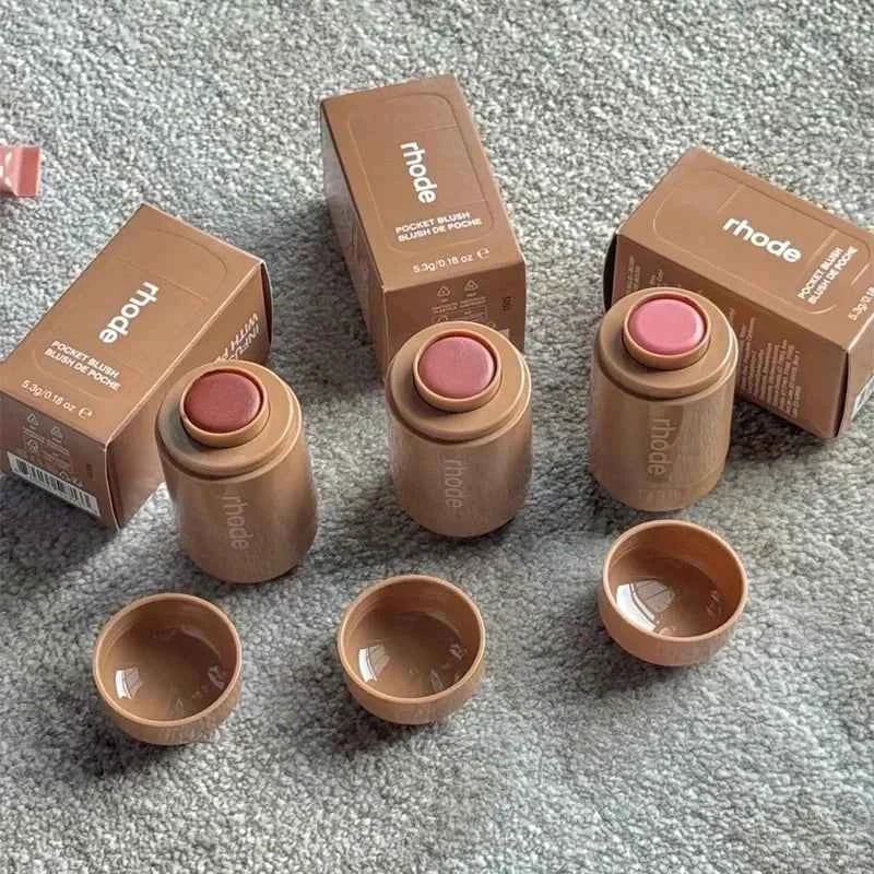 Rhode Glazing Mist Moisturizing Face Spray Essence Water Facial Cleanser Cream Powder Blush Blusher Lip Gloss Lipsitck Makeup.