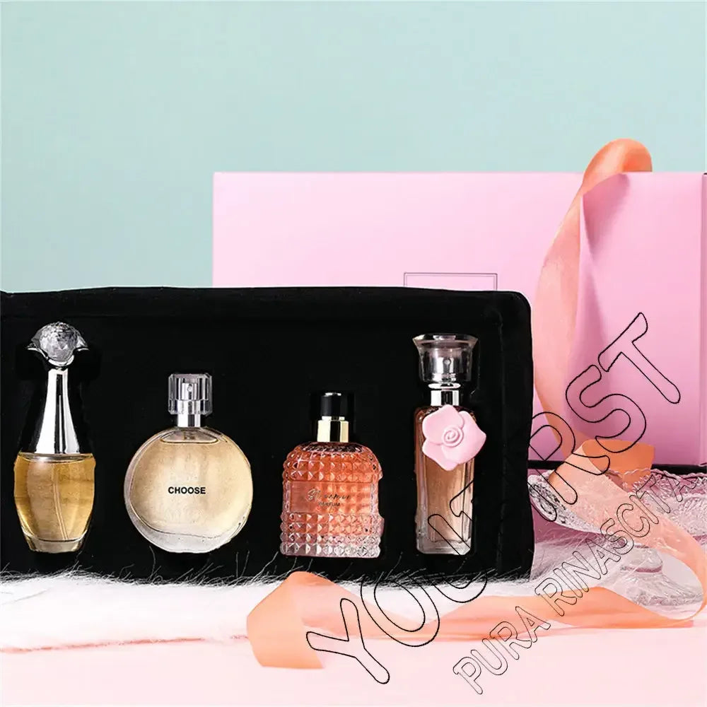 Brand Gift Box 4Pcs Set Perfume Women Parfum Femme 100ml Fresh Natural Floral Scent Spray Feminino Perfumes De Mujer Originales - My Vixen Vault